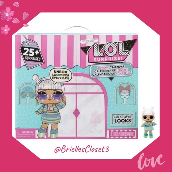 🌸 New LOL Surprise Doll Advent Calendar - Miniature/Mini Dolls or Accessories - Picture 1 of 11